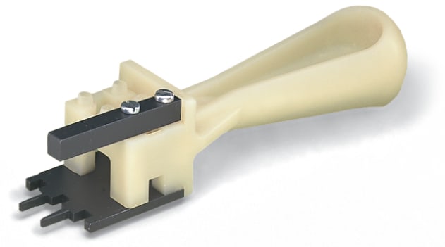 WAGO ELETTRONICA - Utensile.per morsetti con contatto di terra a scatto 249-100