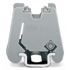WAGO ELETTRONICA - Blocchetto terminale senza vite.larghezza 6 mm.per marcatori WMB.grigio