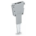 WAGO ELETTRONICA - Modulo di test a innesto tipo B.modulare.grigio