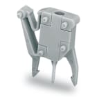 WAGO ELETTRONICA - Adattatore spina di prova.adatto per morsetti per circuito stampato delle serie 255, 256, 257.1 polo.grigio 249-110