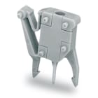WAGO ELETTRONICA - Adattatore spina di prova.adatto per morsetti per circuito stampato delle serie 255, 256, 257.1 polo.grigio