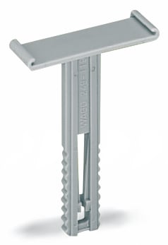 WAGO ELETTRONICA - Portaetichette di gruppo.grigio