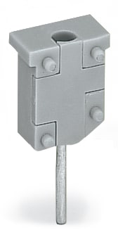 WAGO ELETTRONICA - Modulo di test a innesto.senza dispositivo di fissaggio.modulare.grigio