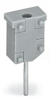 WAGO ELETTRONICA - Modulo di test a innesto.senza dispositivo di fissaggio.modulare.grigio