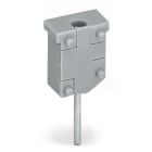 WAGO ELETTRONICA - Modulo di test a innesto.senza dispositivo di fissaggio.modulare.grigio