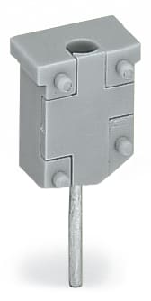WAGO ELETTRONICA - Modulo di test a innesto.senza dispositivo di fissaggio.modulare.grigio 249-138