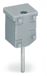 WAGO ELETTRONICA - Modulo di test a innesto.senza dispositivo di fissaggio.modulare.grigio