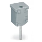 WAGO ELETTRONICA - Modulo di test a innesto.senza dispositivo di fissaggio.modulare.grigio
