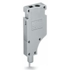 WAGO ELETTRONICA - Modulo di test a innesto tipo L.modulare.con pin di contatto elastico.grigio