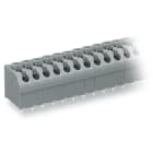 WAGO ELETTRONICA - Morsetto per circuito stampato.pulsante.1,5 mm².grigio