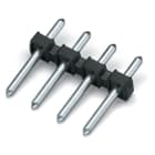 WAGO ELETTRONICA - Connettore maschio THT.Passo pin 3,5 mm.4 poli.nero