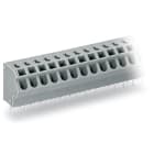 WAGO ELETTRONICA - Morsetto per circuito stampato.2,5 mm².Passo pin 5/5,08 mm.grigio 254-474