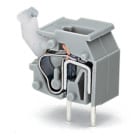 WAGO ELETTRONICA - Morsetto per circuito stampato sovrapponibile.pulsante.2,5 mm².grigio