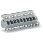 WAGO ELETTRONICA - Morsetto per circuito stampato.pulsante.2,5 mm².grigio 256-425/334-000