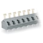 WAGO ELETTRONICA - Morsetto per circuito stampato.pulsante.2,5 mm².grigio 256-512