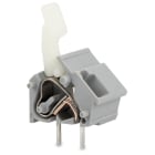 WAGO ELETTRONICA - Morsetto per circuito stampato sovrapponibile.leve azionate a mano.2,5 mm².grigio