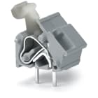 WAGO ELETTRONICA - Morsetto per circuito stampato sovrapponibile.pulsante.2,5 mm².grigio 256-661