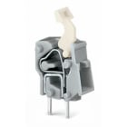 WAGO ELETTRONICA - Morsetto per circuito stampato sovrapponibile.pulsante.2,5 mm².grigio 257-451