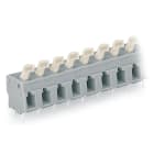 WAGO ELETTRONICA - Morsetto per circuito stampato.pulsante.2,5 mm².grigio