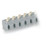 WAGO ELETTRONICA - Morsetto per circuito stampato.pulsante.2,5 mm².grigio