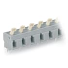 WAGO ELETTRONICA - Morsetto per circuito stampato.pulsante.2,5 mm².grigio
