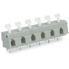 WAGO ELETTRONICA - Morsetto per circuito stampato.pulsante.2,5 mm².grigio