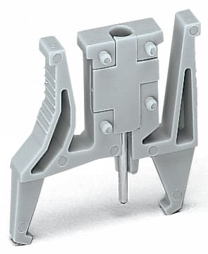 WAGO ELETTRONICA - Modulo di test a innesto.con fermi di bloccaggio.modulare.grigio