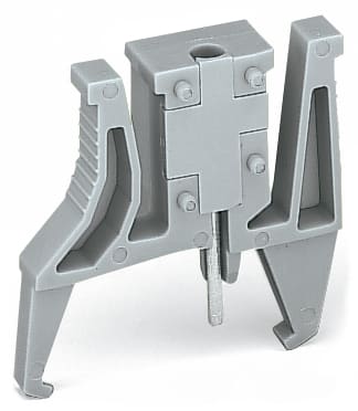 WAGO ELETTRONICA - Modulo di test a innesto.con fermi di bloccaggio.modulare.grigio