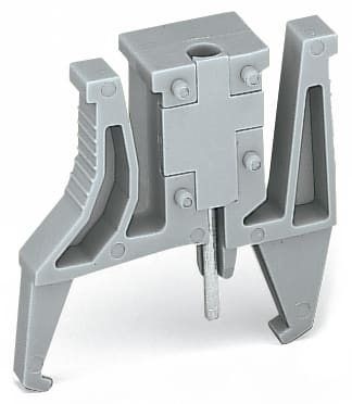WAGO ELETTRONICA - Modulo di test a innesto.con fermi di bloccaggio.modulare.grigio