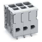 WAGO ELETTRONICA - Morsetto per circuito stampato.4 mm².Passo pin 5 mm.grigio