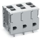 WAGO ELETTRONICA - Morsetto per circuito stampato.4 mm².Passo pin 7,5 mm.grigio