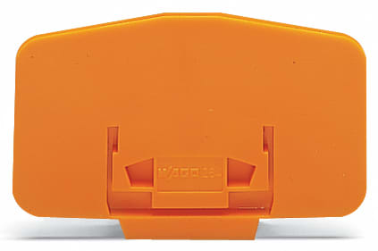 WAGO ELETTRONICA - Separatore per applicazioni Ex e/Ex i.spessore 4 mm.larghezza 66 mm.arancione