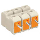 WAGO ELETTRONICA - Connettore per alimentazione.senza contatto di terra.senza pulsanti.bianco 272-453/272-485