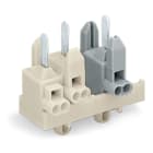 WAGO ELETTRONICA - Connettore maschio.3 poli.bianco/grigio 277-123