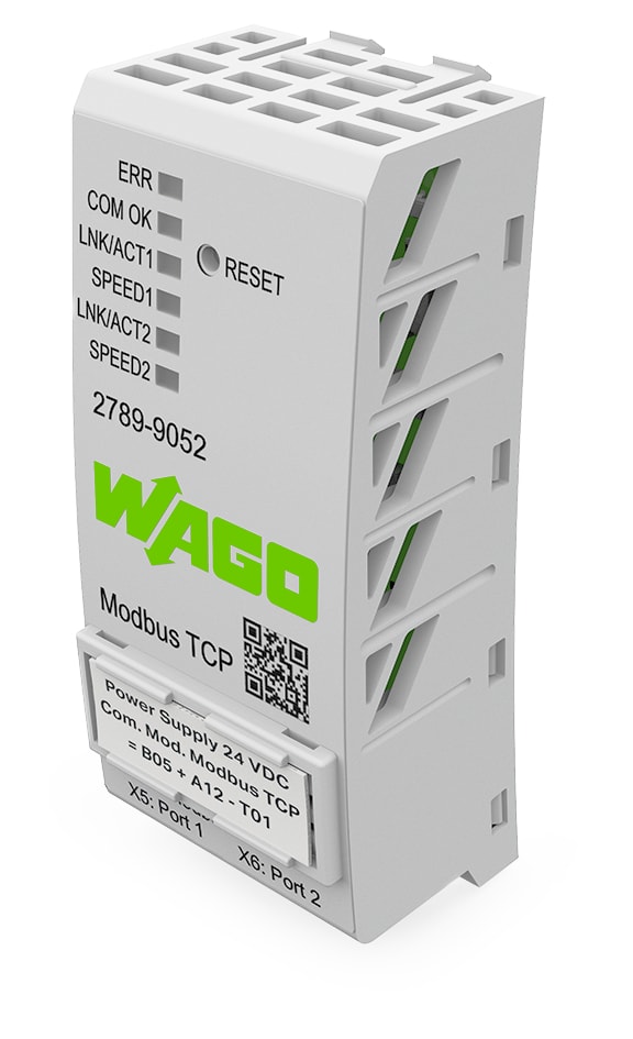 WAGO ELETTRONICA - Modulo di comunicazione.Modbus TCP.possibilità di comunicazione 2789-9052