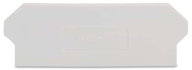 WAGO ELETTRONICA - Piastra di separazione.spessore 2 mm.sporgente.grigio chiaro