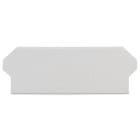 WAGO ELETTRONICA - Piastra di separazione.spessore 2 mm.sporgente.grigio chiaro