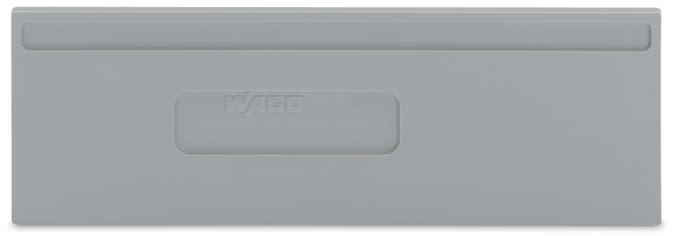 WAGO ELETTRONICA - Piastra di separazione.spessore 2 mm.sporgente.grigio