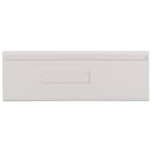 WAGO ELETTRONICA - Piastra di separazione.spessore 2 mm.sporgente.grigio chiaro