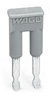 WAGO ELETTRONICA - Ponticello.2 poli.isolato.grigio