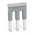 WAGO ELETTRONICA - Ponticello.3 poli.isolato.grigio