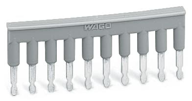 WAGO ELETTRONICA - Ponticello.10 poli.isolato.grigio