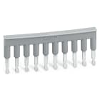 WAGO ELETTRONICA - Ponticello.10 poli.isolato.grigio