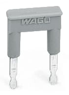 WAGO ELETTRONICA - Ponticello.2 poli.isolato.grigio