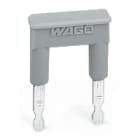 WAGO ELETTRONICA - Ponticello.2 poli.isolato.grigio