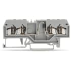 WAGO ELETTRONICA - Morsetto per componente.4 conduttori.con diodo 1N4007.grigio