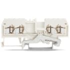 WAGO ELETTRONICA - Morsetto per cavi schermati per 4 conduttori.1,5 mm².marcatura centrale.bianco 279-838