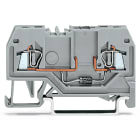 WAGO ELETTRONICA - Morsetto per componente.2 conduttori.con diodo 1N4007.grigio