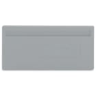 WAGO ELETTRONICA - Piastra di separazione.spessore 2 mm.sporgente.grigio