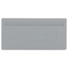 WAGO ELETTRONICA - Piastra di separazione.spessore 2 mm.sporgente.grigio